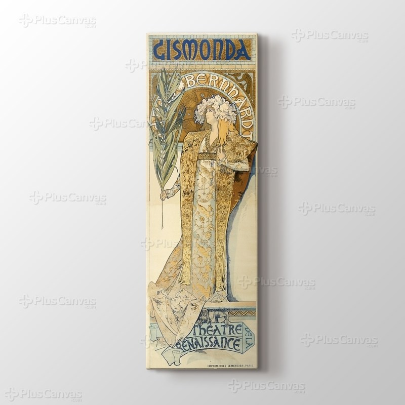 Gismonda - Alphonse Mucha görseli.