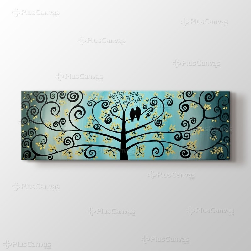 Doves on Tree görseli.