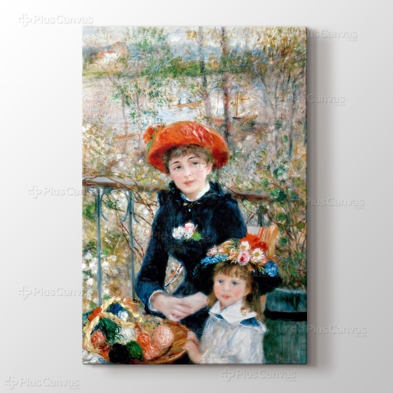 Two Sisters On the Terrace görseli.