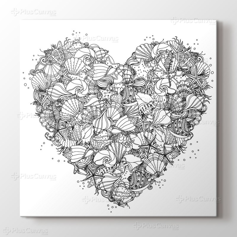 Kalpli boyama tablo görseli.