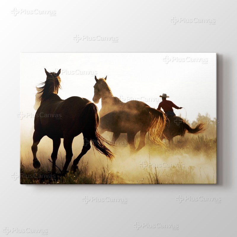 Cowboy and the Horses görseli.