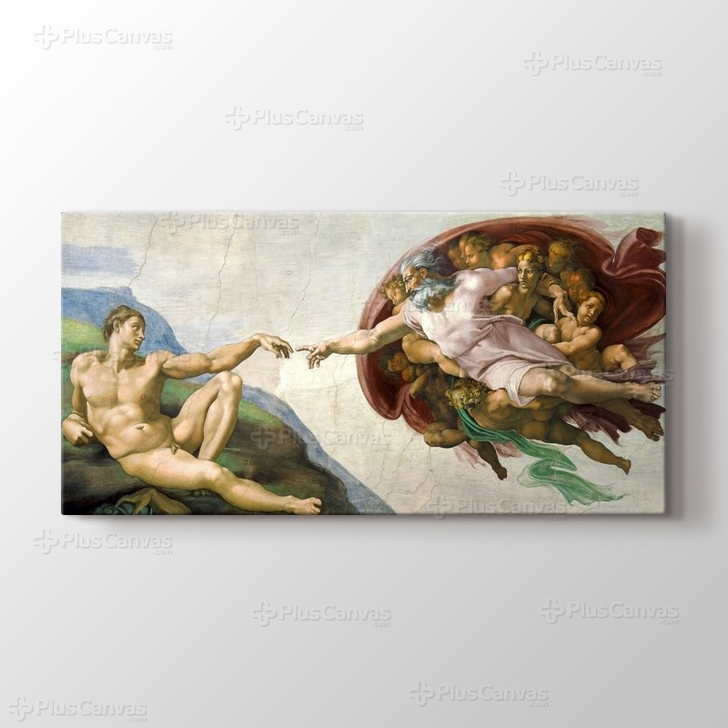 The Creation of Adam görseli.