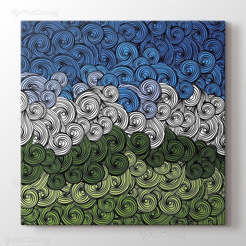 Gökyüzü ve Yeryüzü görseli.