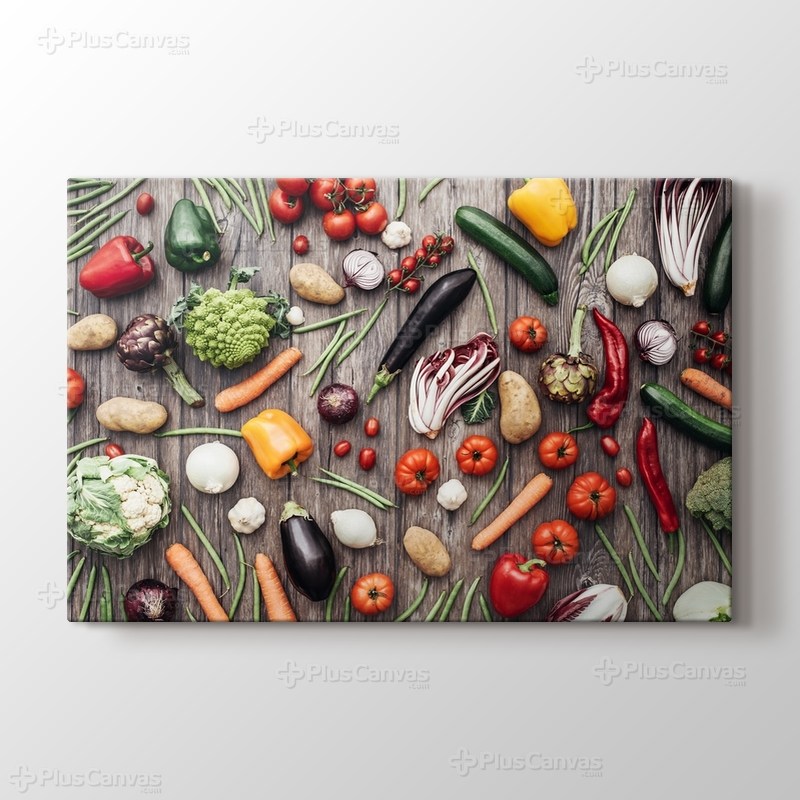 Vegetables - Sebzeler görseli.