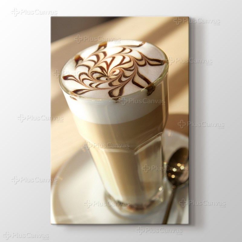 Cafe Latte In Restoran görseli.