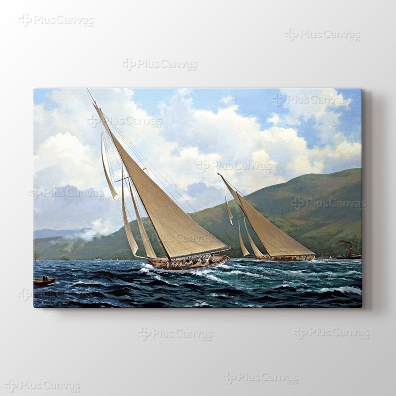 Vigilant and Britannia on the Clyde görseli.