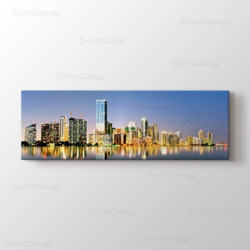 Panoramik Miami Florida görseli.
