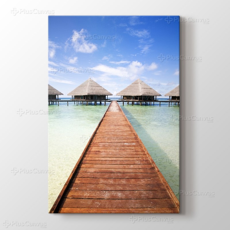 Maldives - Tropical Beach görseli.