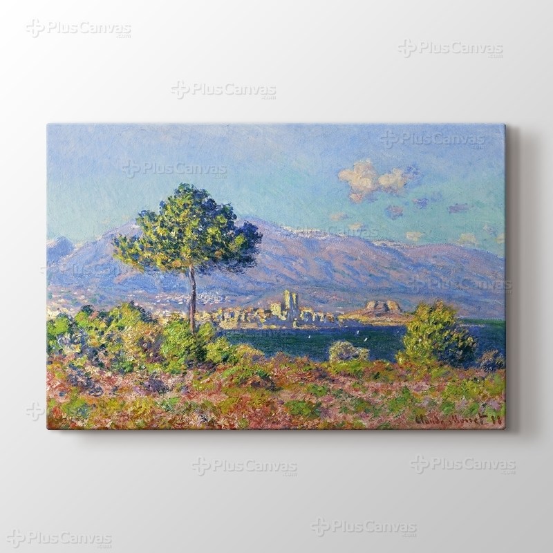 Antibes Vue du Plateau Notre Dame görseli.