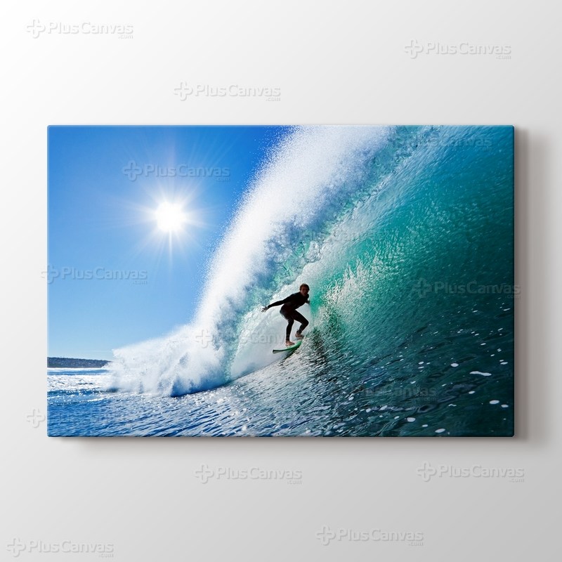 Okyanus Dalgası içinde Sörfçü görseli.