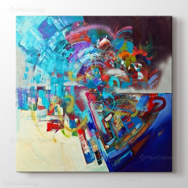 Soyut Yağlı Boya görseli.