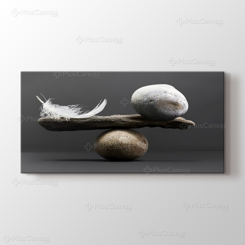 Taş ve Tüy Dengesi görseli.