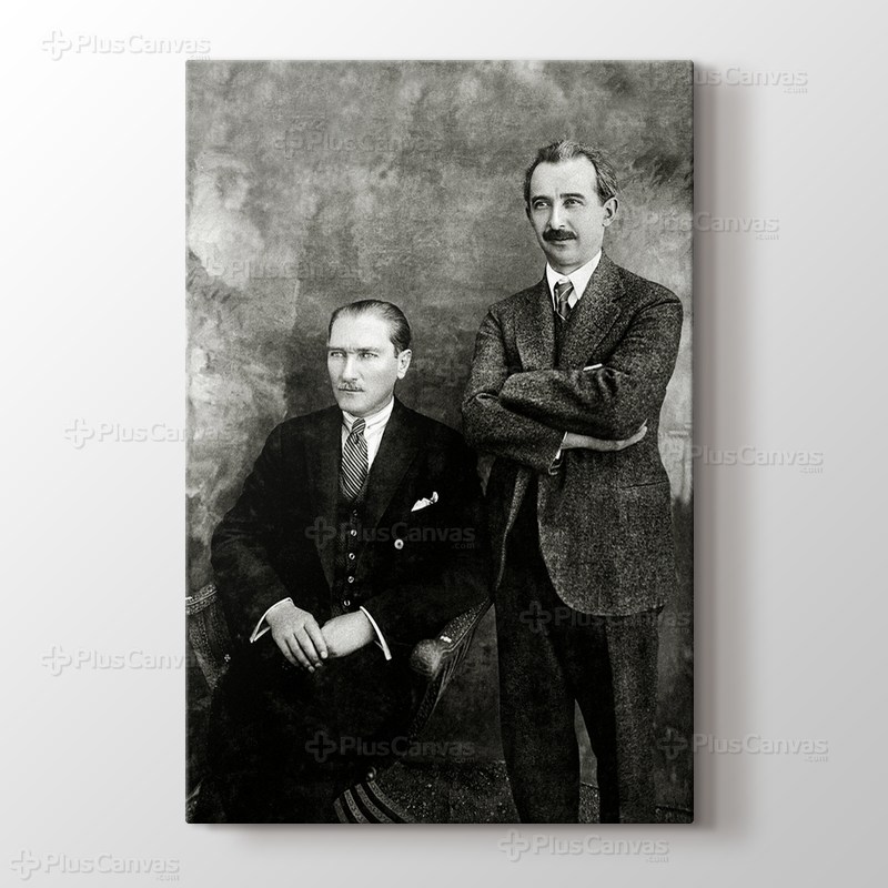 Mustafa Kemal ve İsmet Paşa görseli.