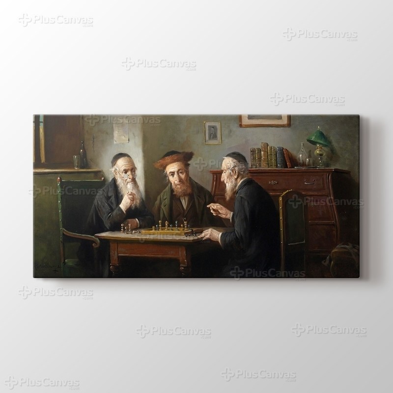 Satranç Oyuncuları - Lajos Kolozsváry görseli.