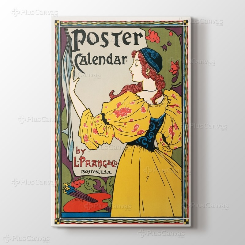 Poster calendar - Louis Rhead görseli.