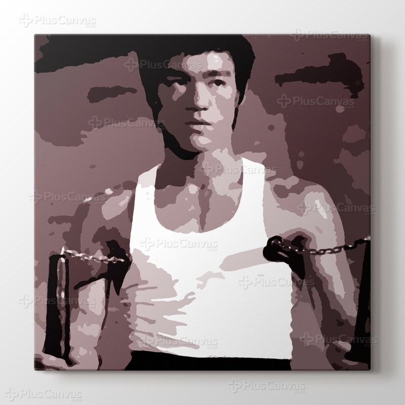 Bruce Lee - Nunchaku görseli.