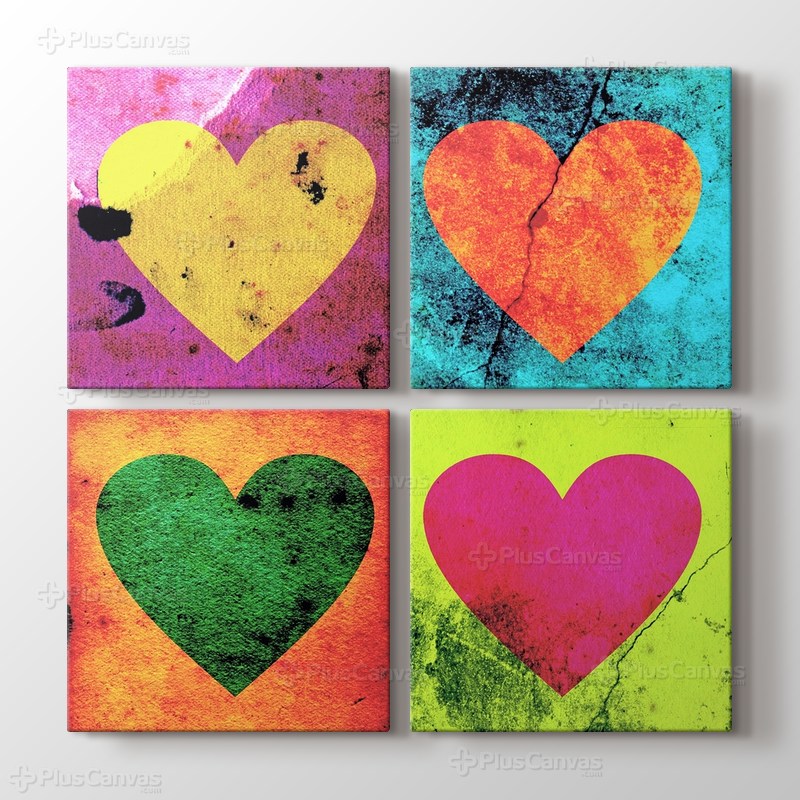 Pop Art Kalpli Tablo görseli.