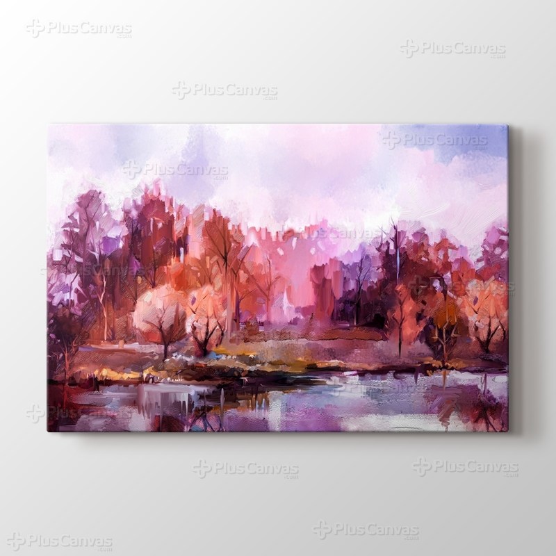 Orman ve Göl görseli.