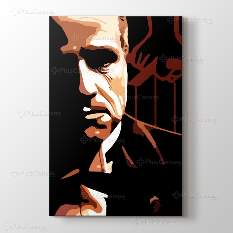 The Godfather - Marlon Brando görseli.