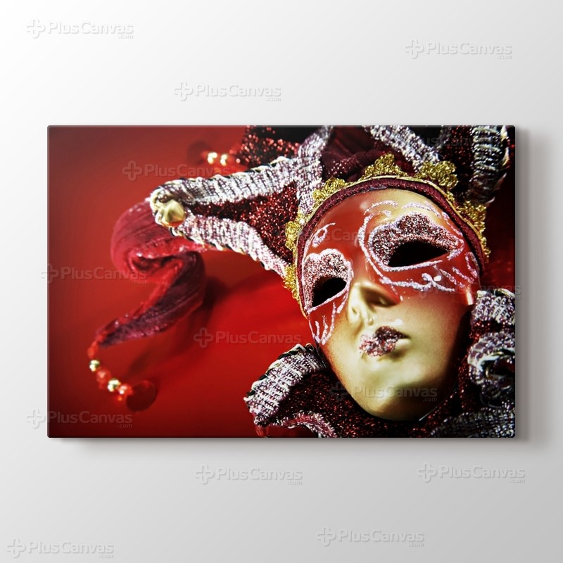 Karnaval maskeleri görseli.