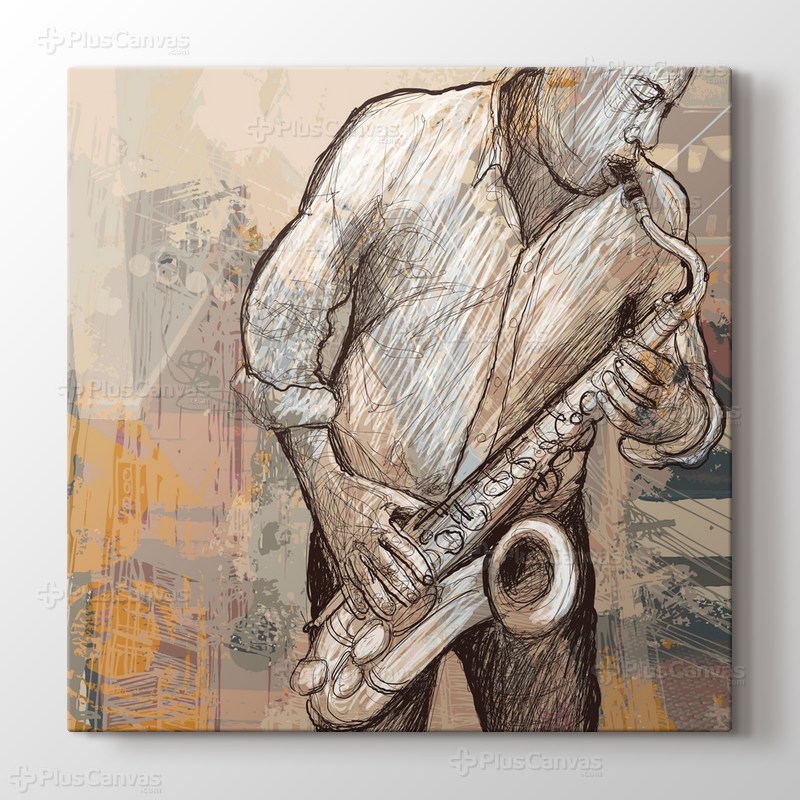 Saksafon Sanatçısı görseli.