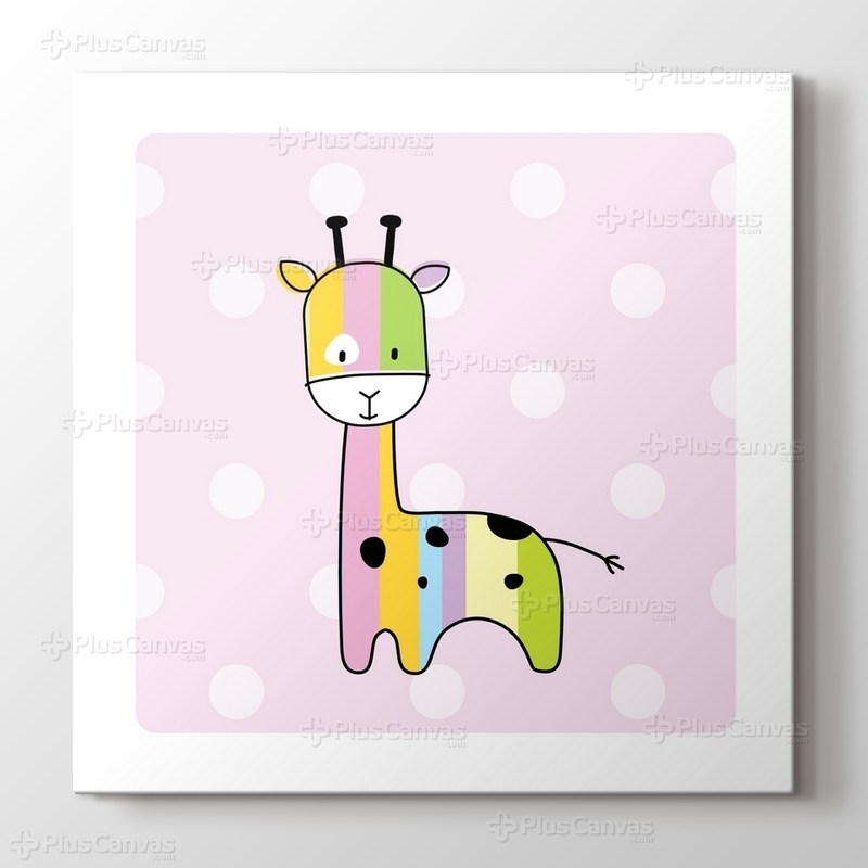 Renki Zürafa görseli.