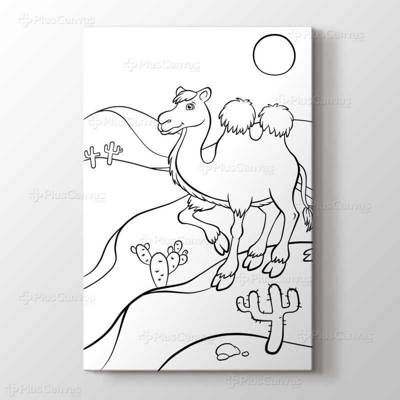 Develi boyama tablo görseli.