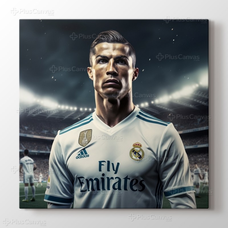 Cristiano Ronaldo - The Real Madrid - Futbol görseli.