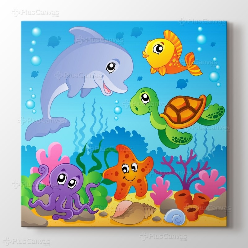 Sualtı Hayvanlar görseli.