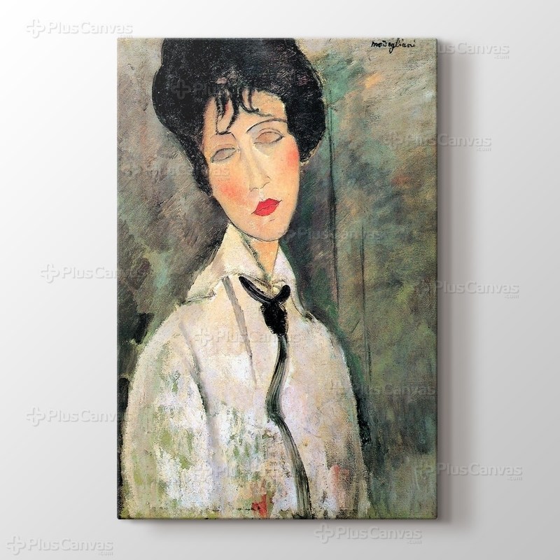 Woman in Black Tie görseli.