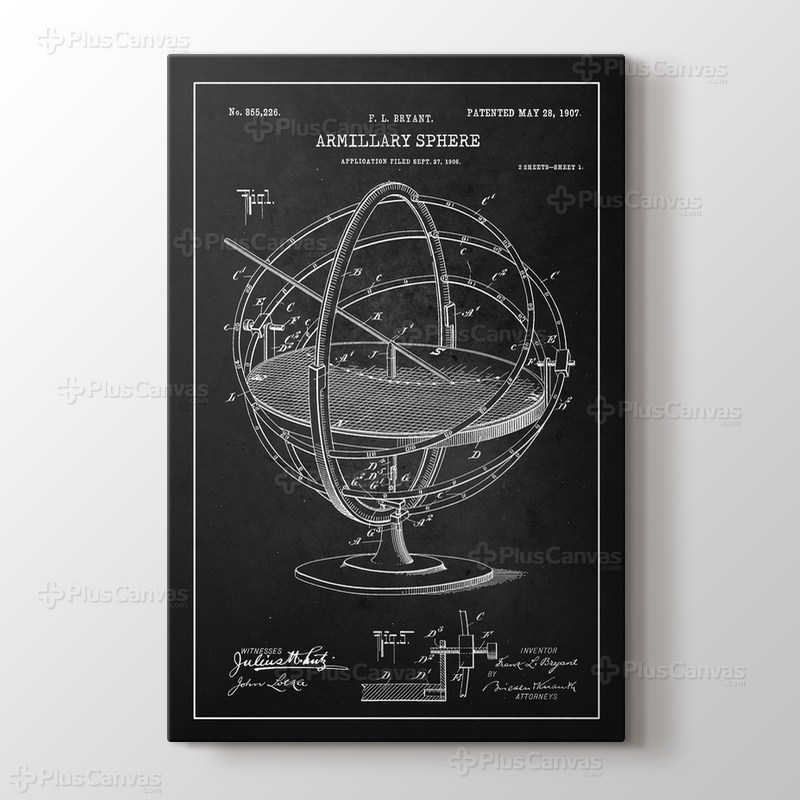 Armillary Sphere Patent görseli.