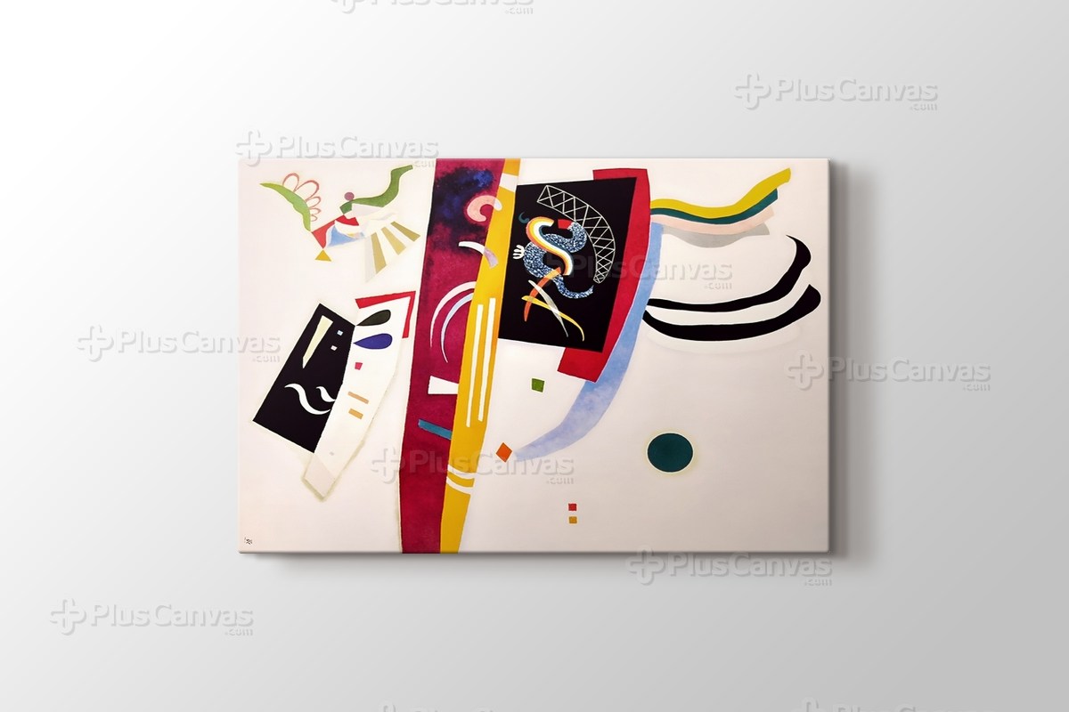 Sans Titre Wassily Kandinsky Kanvas Tablo Burada - PlusCanvas