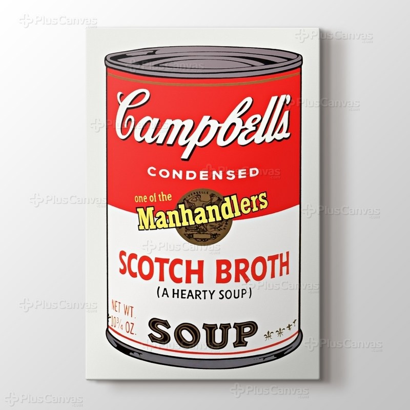 Campbells Soup I 1968 görseli.