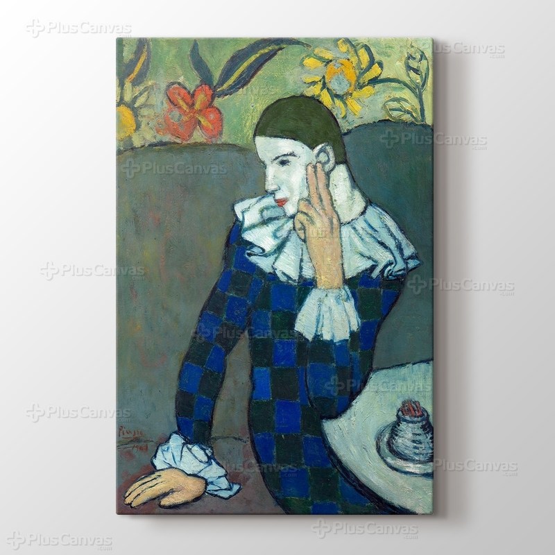 Seated Harlequin görseli.