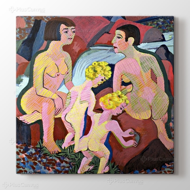 Bathing Women and Children görseli.