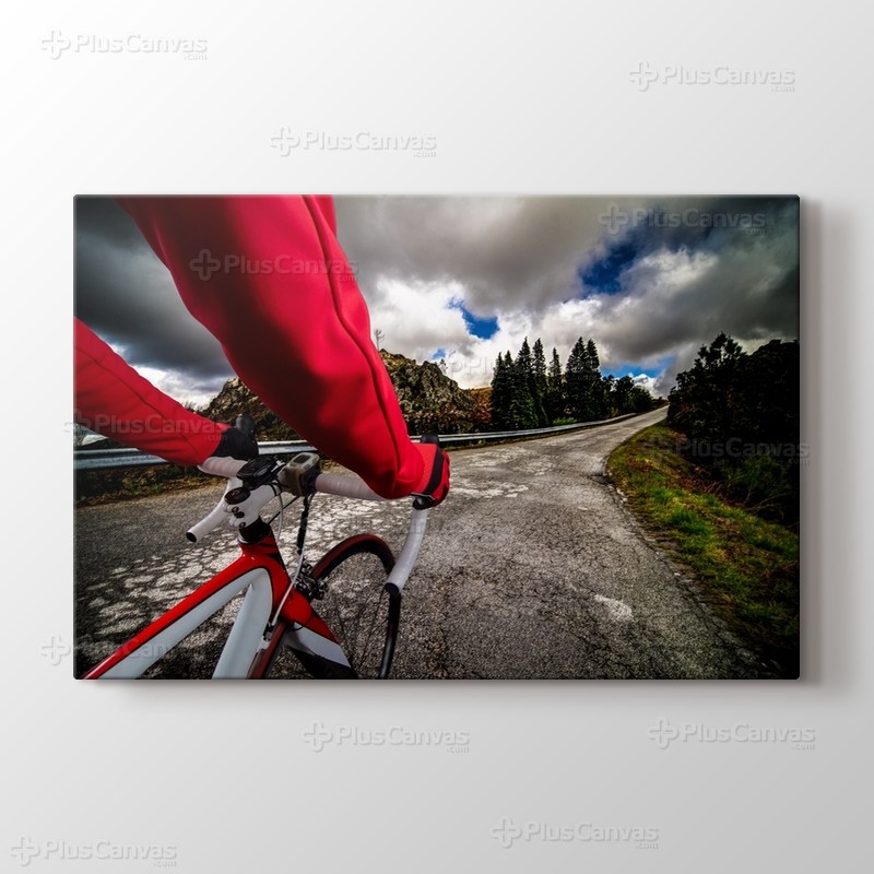 Bisikletle Tepe Tırmanışı görseli.