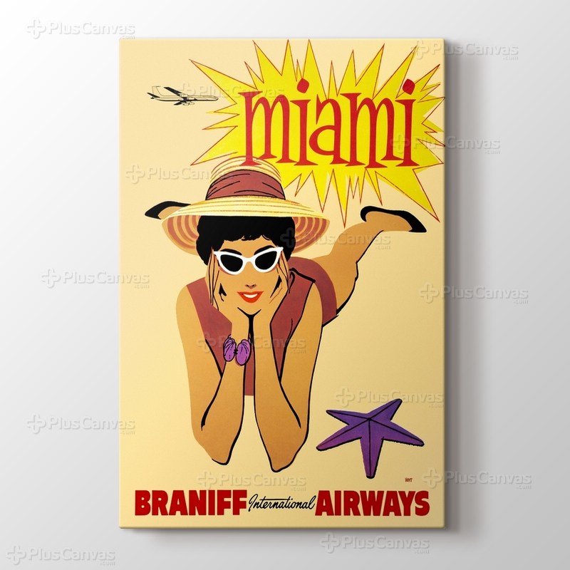Miami Vintage Posteri görseli.