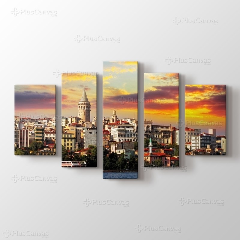 Günbatımı İstanbul görseli.