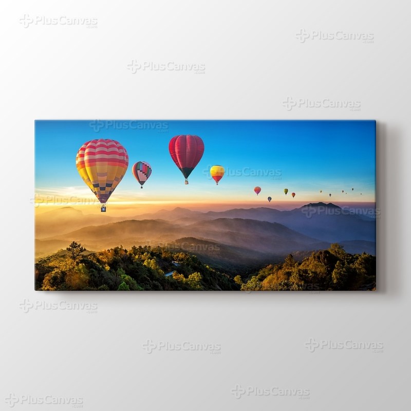 Balloons Over Mountains görseli.