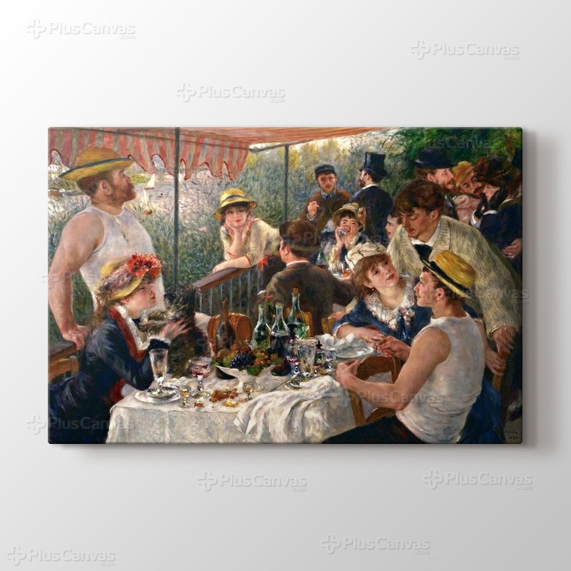 Luncheon of the Boating Party görseli.