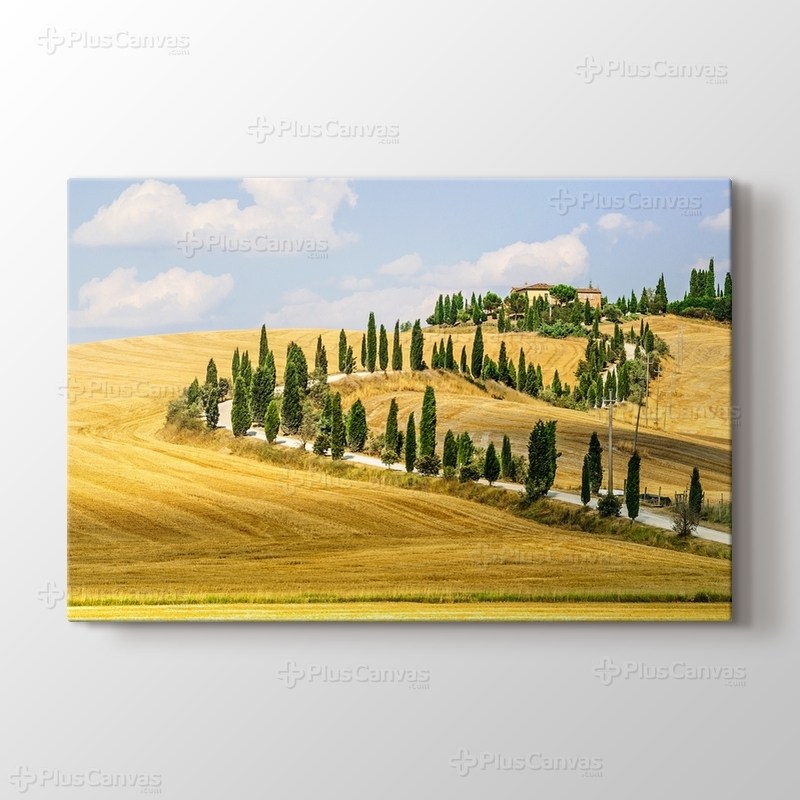 Toskanada Çiftlik Evi görseli.