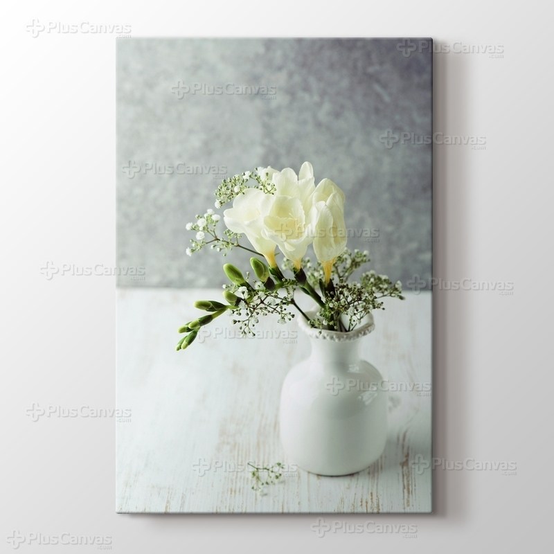 Vazoda Frezya Çiçekleri görseli.