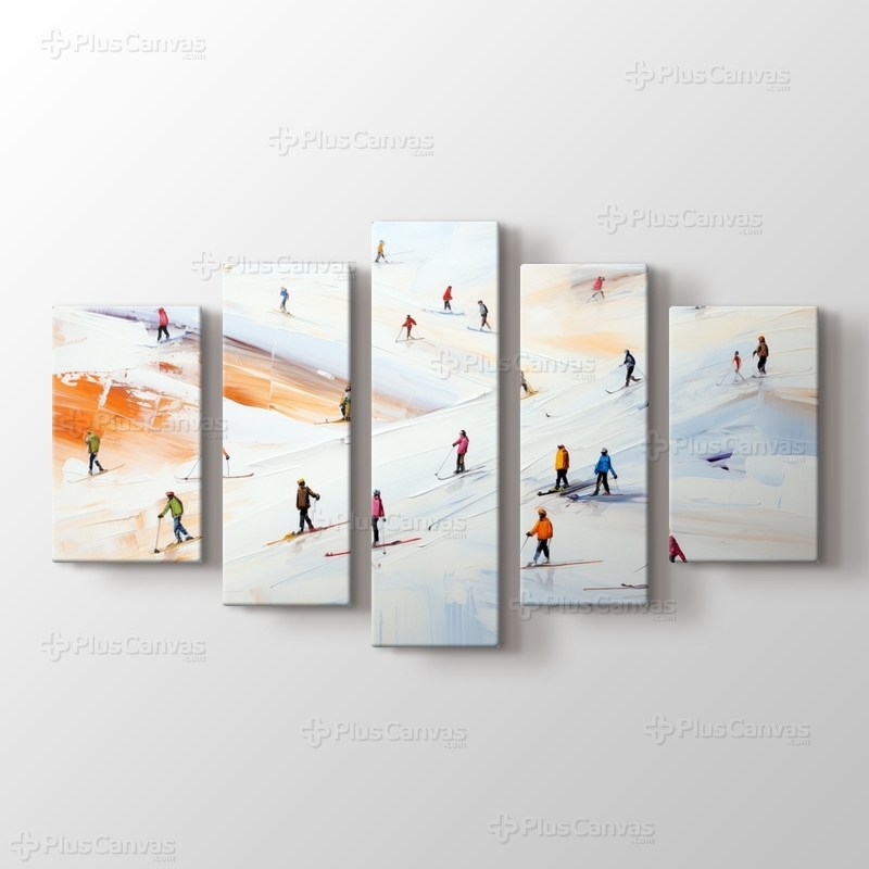 Kayak Yapan İnsanlar görseli.