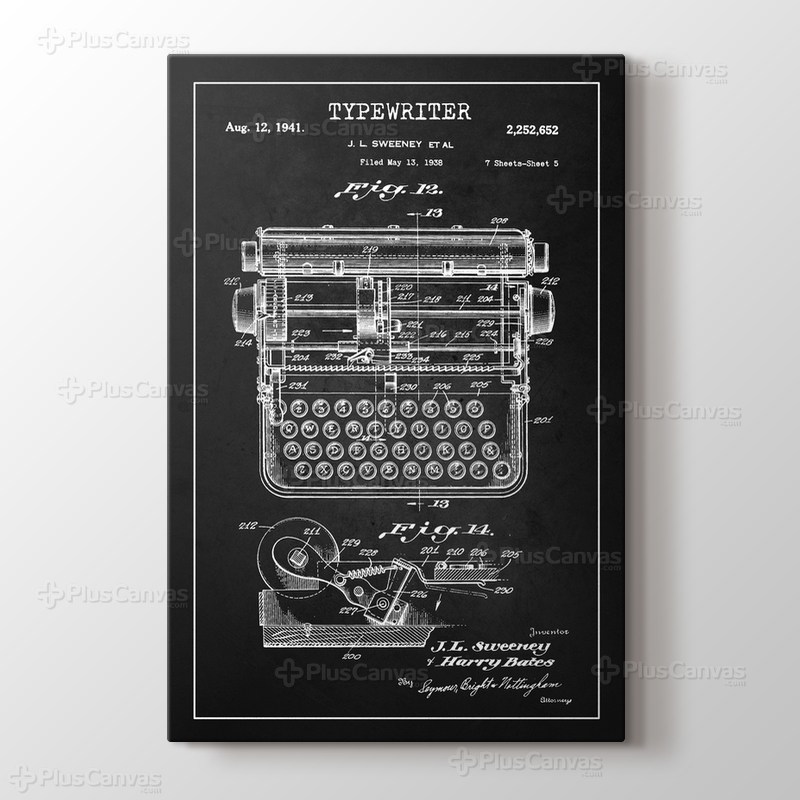 Typewriter Patent görseli.