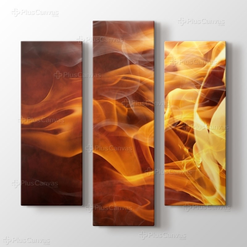 Alevler içinde Futbol Topu görseli.