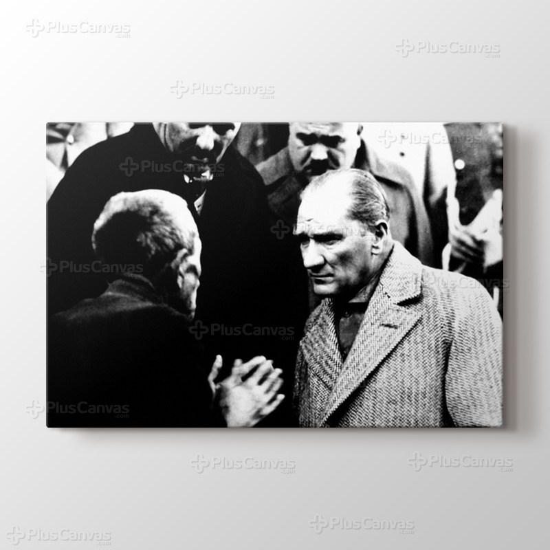 Atatürk Vatandaşı Dinlerken görseli.