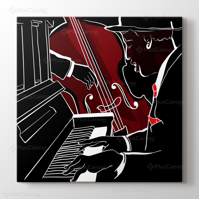 Caz Piano ve Bas görseli.