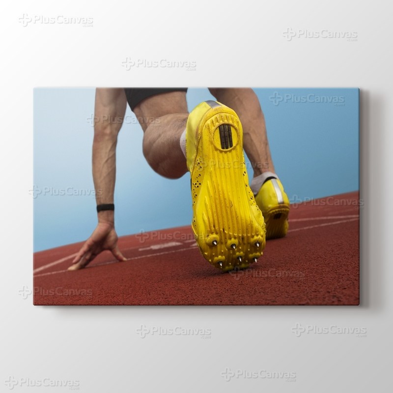 Atlet Start Pozisyonu görseli.