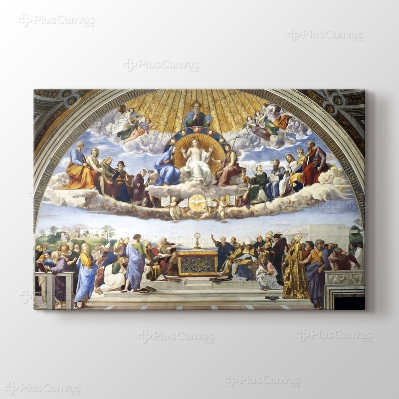 Disputa del Sacramento görseli.