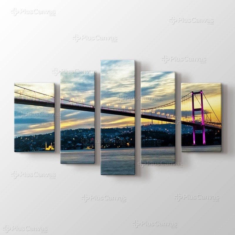 Boğaziçi Köprüsü Günbatımı görseli.